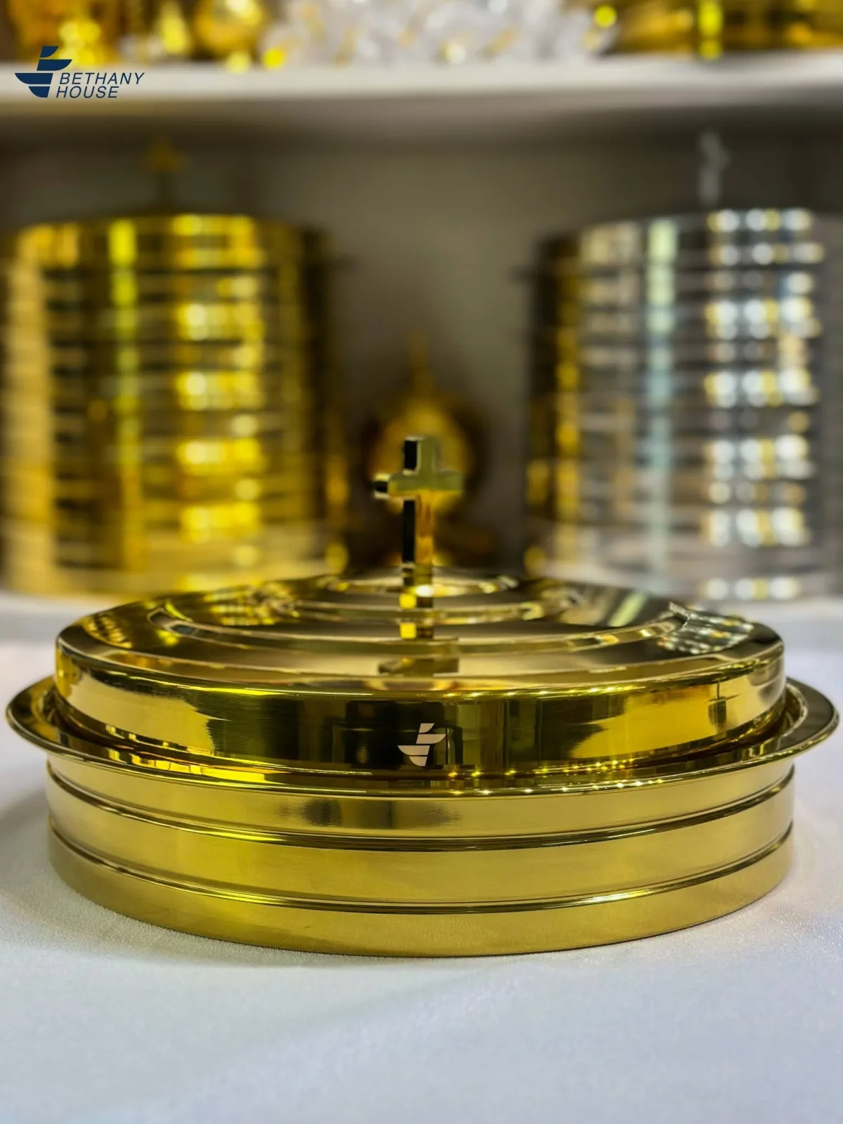 Golden Communion Tray