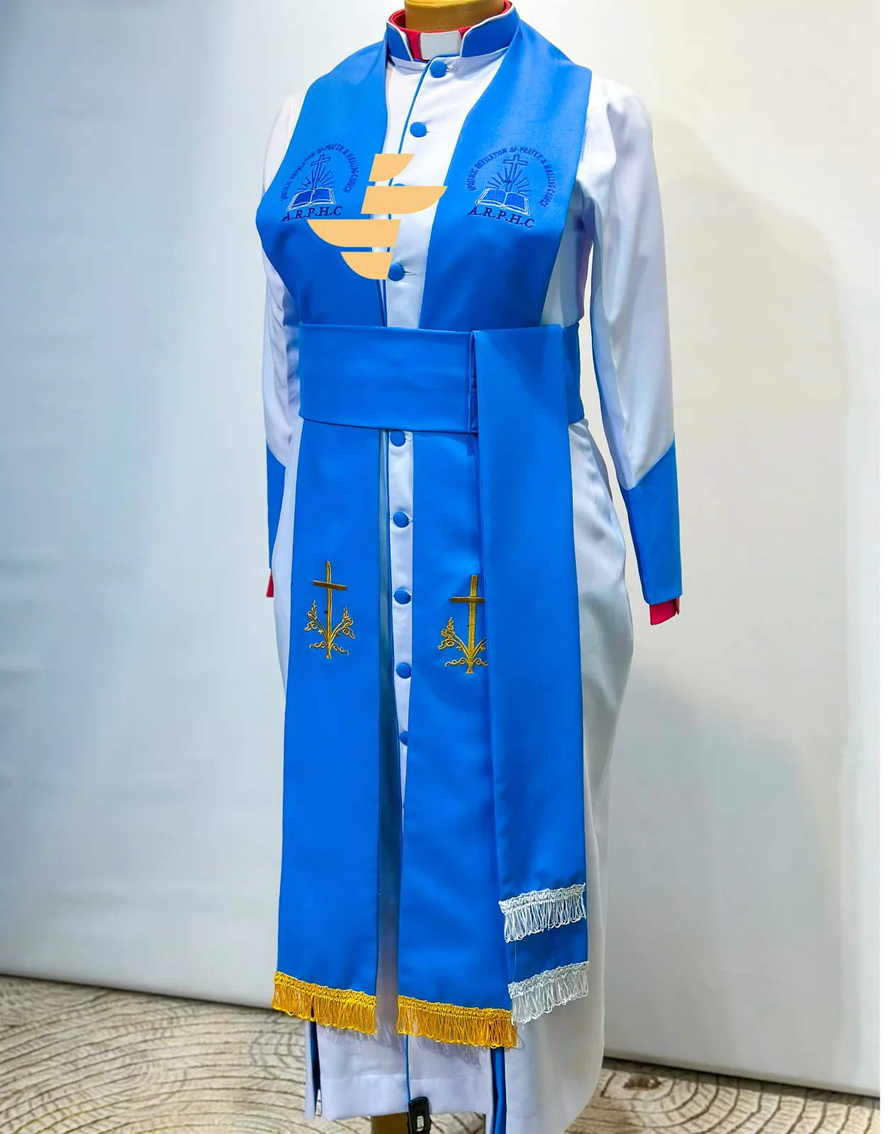 Princes Cassock - White